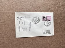 Italy 1960 FFC (WW-68) +SABENA Boeing Intl +Rome to Bruxelles Belgium +Unusual C