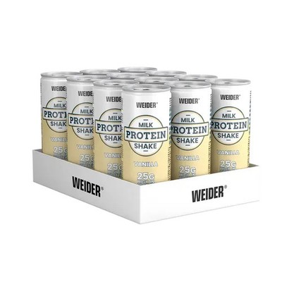 Weider Protein Milk Shake 12x250ml Vanille