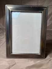 Beaded Metal Picture Frame 5 X 7