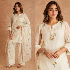 3 PIECE PAKISTANI DESIGNER FARSHI SHALWAR SUIT