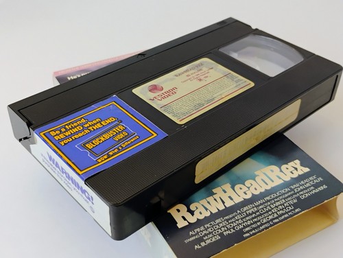 Rawhead Rex Horror Vestron VHS 1986 - Picture 3 of 3