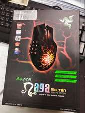 Razer Naga Molten ULTRA RARE Special Edit MMO Gaming Mouse RZ01-0028 NEW BOXED