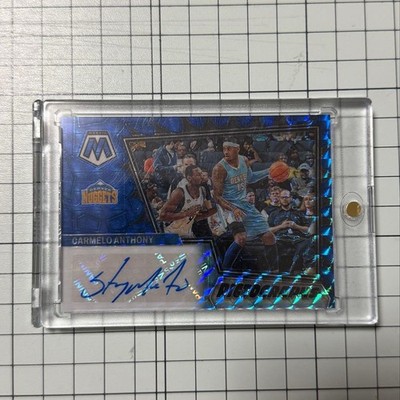 2022-23 Panini Mosaic Carmelo Anthony  Denver Nuggets Auto /49 #PM-MEL