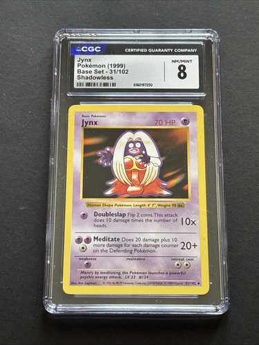 Jynx (Shadowless) graded CGC 8 for sale on eBay