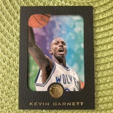 1995-96 Skybox E-XL Kevin Garnett Rookie RC #49 Timberwolves card. rookie card picture