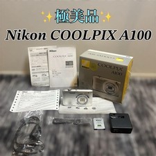 Nikon COOLPIX A100 Digital Camera 20MP 5x Zoom Silver Used Japan