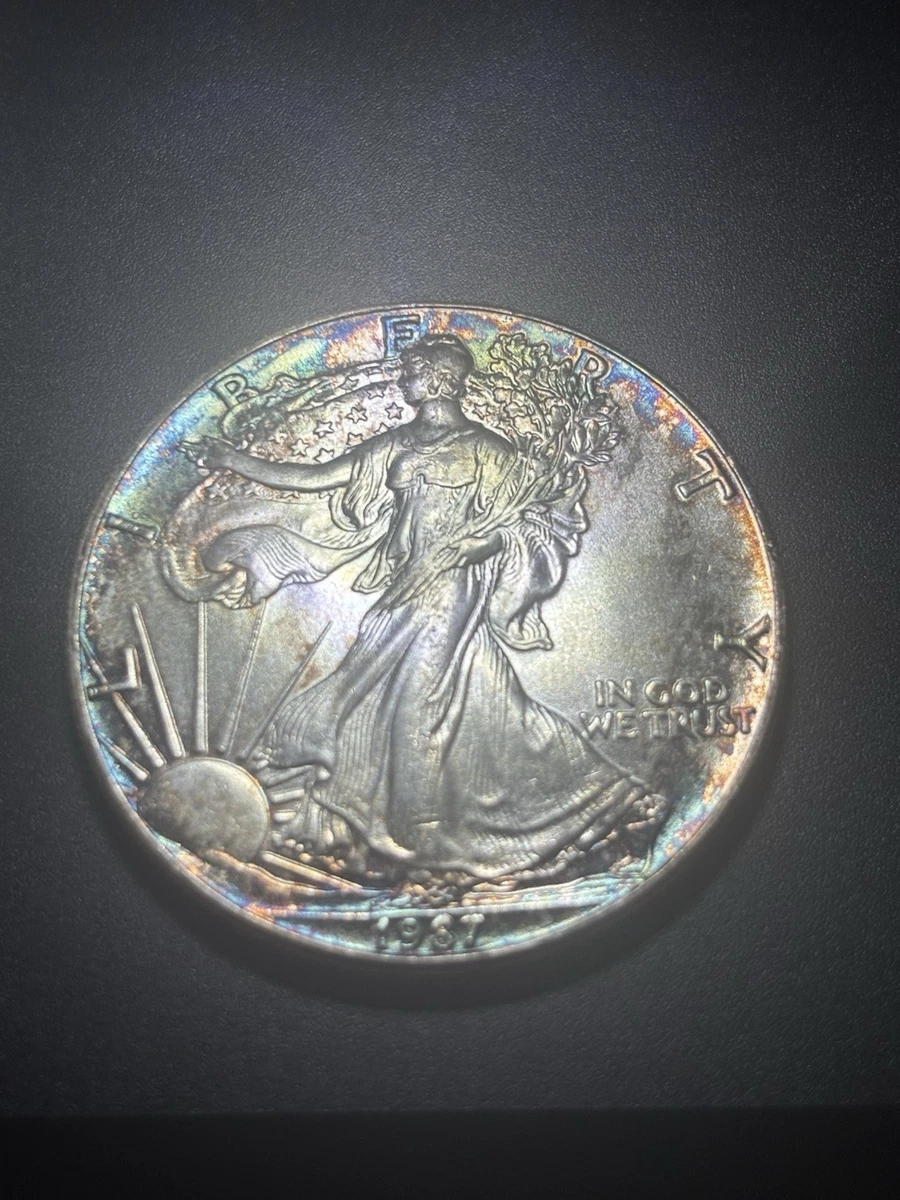 Preços baixos em American Eagle não certificadas 1987 moedas de