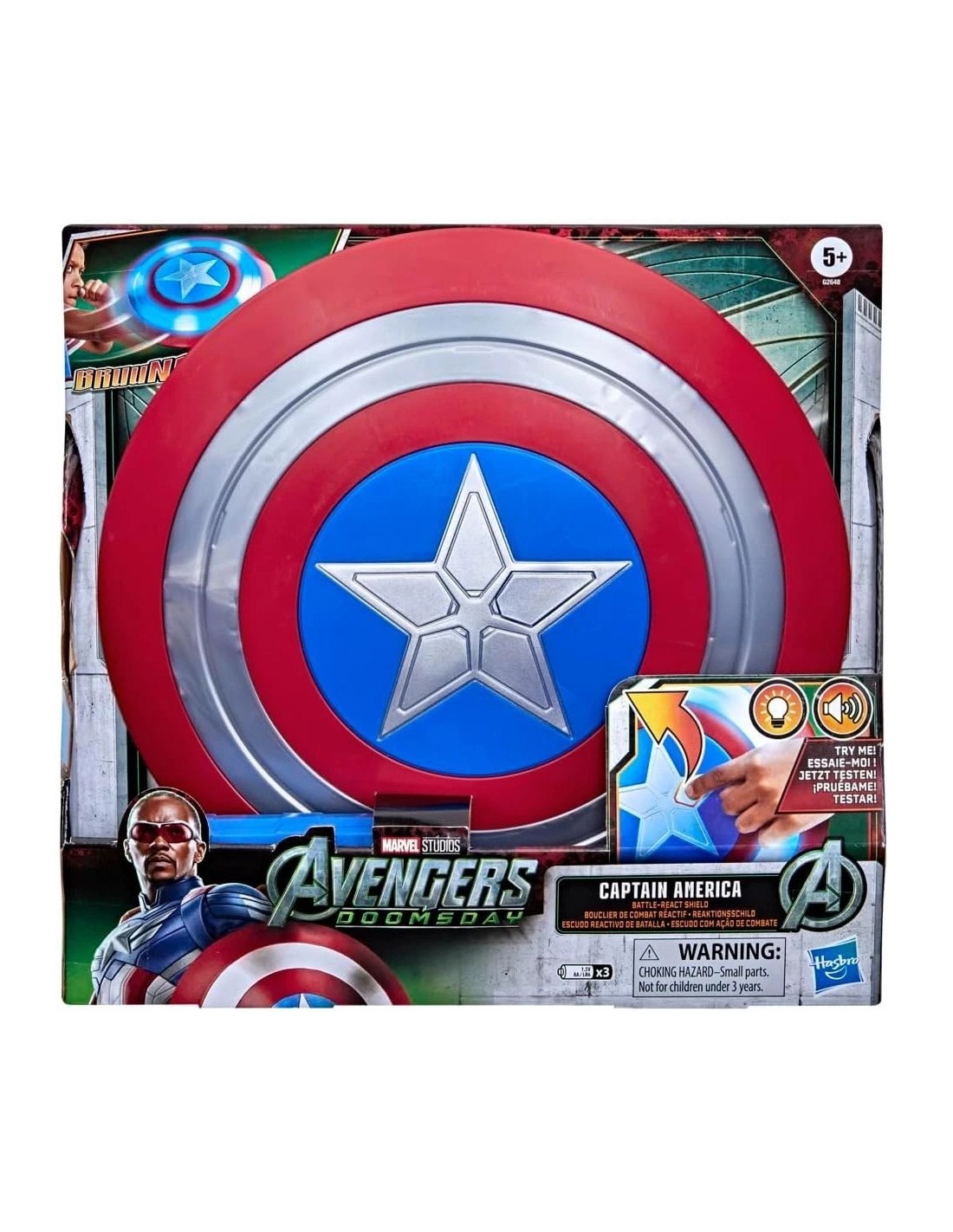 Marvel Studios Avengers: Doomsday Scudo Battle-React di Captain America - Giocol - Immagine 3