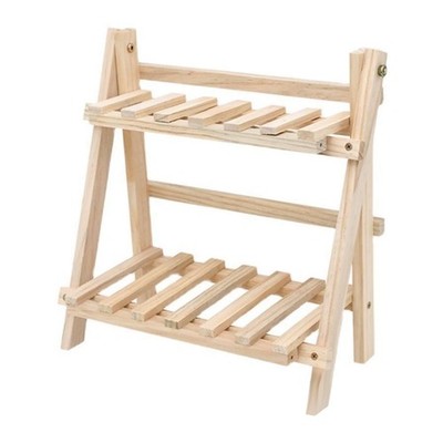 Brrnoo 2 Tiers Plant Stand Shelf,Desk Flower Pot Holder,Adjustable Desktop...