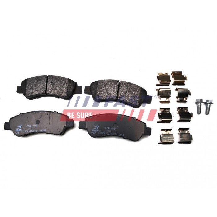 Kit plaquette de frein arrière 1611140880 pour Citroën Berlingo et Partner
