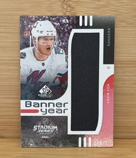 2024 Upper Deck SP Game Used Stadium Series Banner Year Relics Adam Fox #BYSS-AF