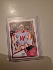2023-24 Upper Deck AHL Dustin Wolf Tendys Rookie #T-3 Calgary Flames Rc