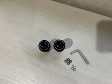 DRT VARIAL Handle Knob Black, Set of 2,