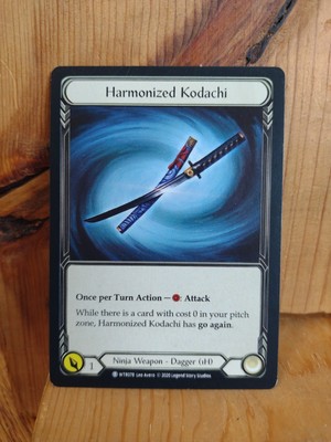 FLESH & BLOOD: Harmonized Kodachi. WTR078, Katsu. WTR077