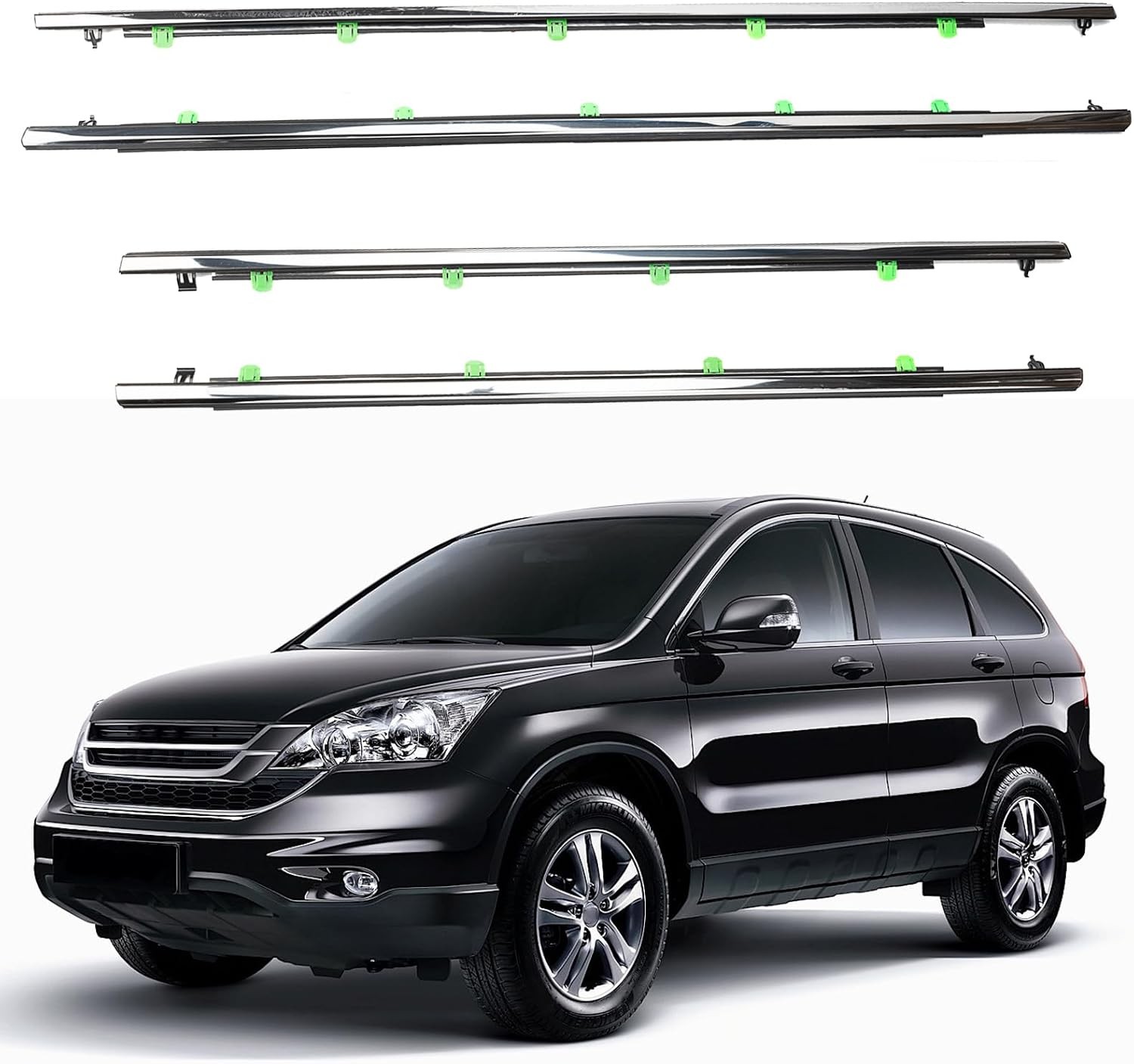 Door Window Trim Seal Weather Stripping Moulding Belt Glass Sweep Felt Kit Fit