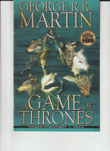 George R.R. Martin's Game of Thrones # 1 Alex Ross cover (Dynamite 2011) VF+8.5