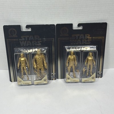 Star Wars Skywalker Saga Commemorative Edition Gold Figures - 2-Pack Bundle