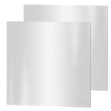 304 Stainless Steel Sheets, 2PACK 8" X 8" X 0.04" Inch(19 Gauge) Stainless Steel