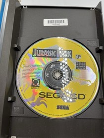 Jurassic Park (Sega CD, 1993) Complete With Manual CIB