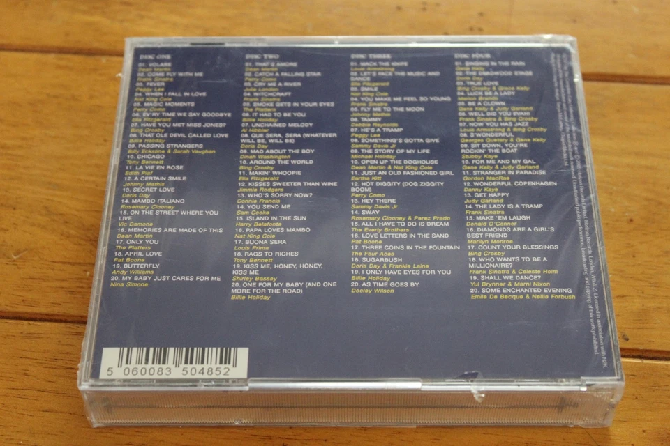 Complete Easy Listening 4CD Set Frank Sinatra Dean Martin Doris Day Jazz Collect — 第 2/2 张图片