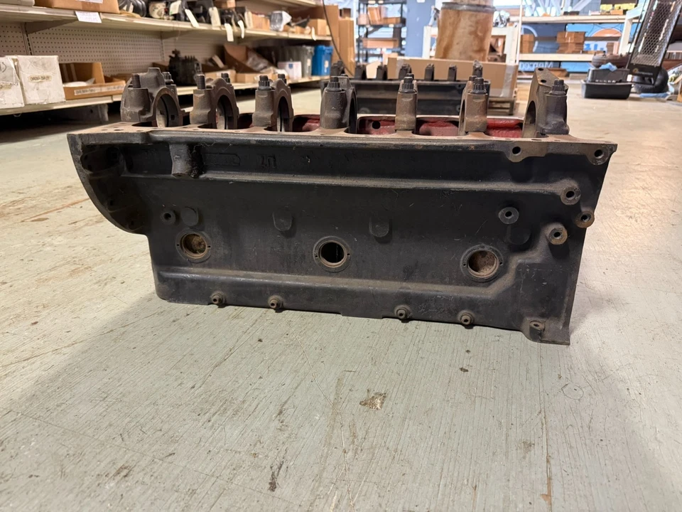 Bloque motor original Jaguar MK10 3,8 litros 58-61 OEM PN ZA1839-9 Foto 3 de 4