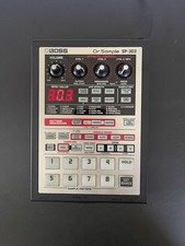 Boss SP-303 Dr. Sample Portable Phrase Sampler Working w/Adapter Memory Cards