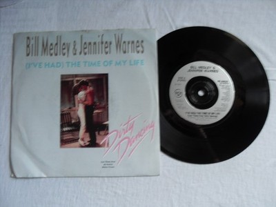 BILL MEDLEY & JENNIFER WARNES (I'VE HAD) THE TIME OF MY LIFE RCA UK 7''SINGLE P/S