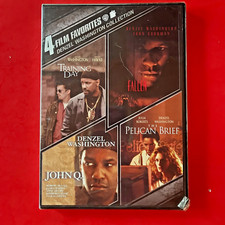 DVD set - 4 DENZEL WASHINGTON movies COLLECTION film favorites - NEW sealed