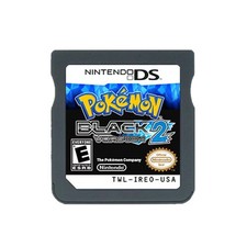 Pokemon Black Version 2 2012 Classic Game Car...