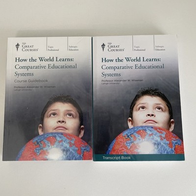 The Great Courses How the World Learns Comparative Educational Systems DVD Books