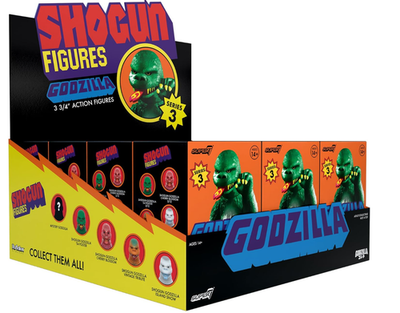 Super7 Toho Blind Box Wave 09 Shogun V3 Godzilla Series 3 12pc