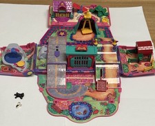 Pound Puppies Galoob Van Bus Circus Playground Fold Out Play Set Vintage 1995