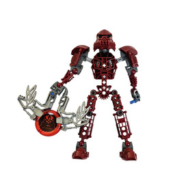 LEGO BIONICLE TOA VAKAMA COMPLETE SET CANISTER INSTRUCTIONS DISC 100% 2004 #8601