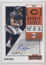 2018 Panini Contenders Rookie Ticket Auto Ryan Nall #195 Auto 6fs