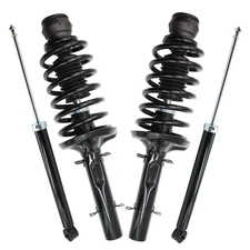 Front Complete Struts Rear Shock Absorbers Kit Set of 4 for VW Beetle Golf Jetta