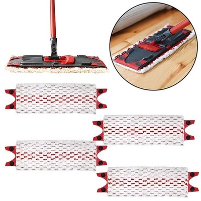 4X Ersatz Wischbezug Wischmop für Vileda ULTRAMAX 2in1 Bodenwischer Mikrofaser
