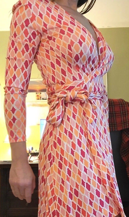 6 8 Diane von Furstenberg DVF Vintage Silk Wrap Dress