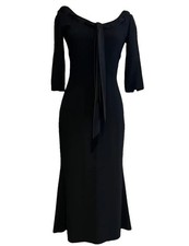 New Vintage ALEXANDER McQUEEN Dress From S/S 2005 "Neptune" Collection Size 40