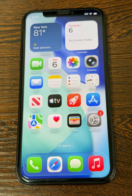 UNLOCKED Apple iPhone 11 Pro - 256GB Midnight Green - Crck Back - READ
