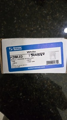 System Sensor P2WLED L-Series LED 2-Wire Horn Strobe