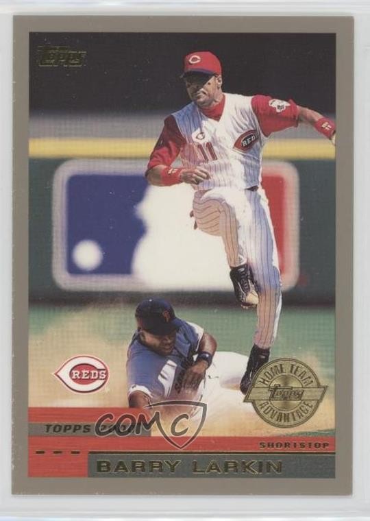 2000 Topps Home Team Advantage Barry Larkin #85 HOF 0w7