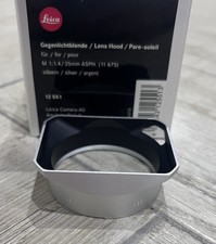 Genuine Leica Lens Hood for 35mm f/1.4 Summilux-M ASPH Lens, Silver 12551.
