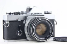 [ No Prism Corrosion, NEAR MINT ] Olympus OM-1 SLR 35mm Film Camera + 50mm f/1.8