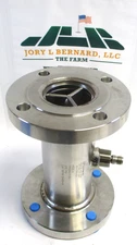TURBINES INC., TM0300-F150, 3" 150 304-SST INLINE FLOW METER, 275-PSI,  SURPLUS