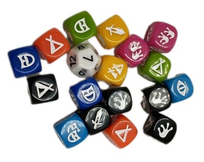 Snowdale Design - Lands of Galzyr - Dice Set - Würfel - Neu OVP *