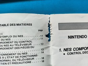 Notice Manuel Console NES Control Deck (FRA Fran&ccedil;ais) N&deg;2