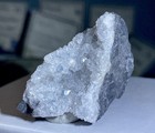 Celestite on Calcite Fairfax Quarry, Keyser Mineral Co., West Virginia  — photo 2