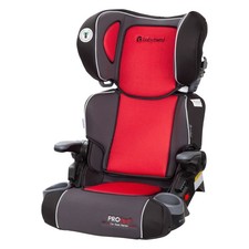 Protect Folding High Back Booster Car Seat - Mars Red - Red