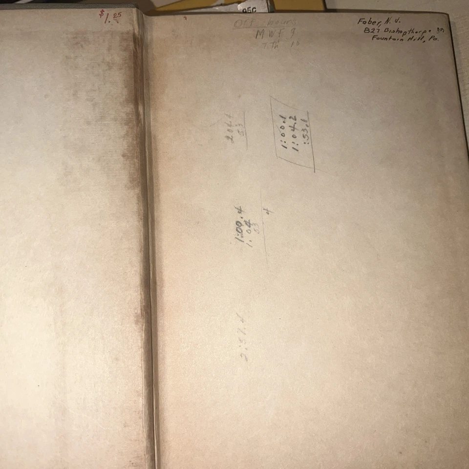 Vintage Elementary German George M Howe 1937 Hardcover Harper & Brothers - Image 2 of 4