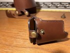 Sony Alpha a6300 Leather Camera Case Shell with Strap, Light Brown — photo 9